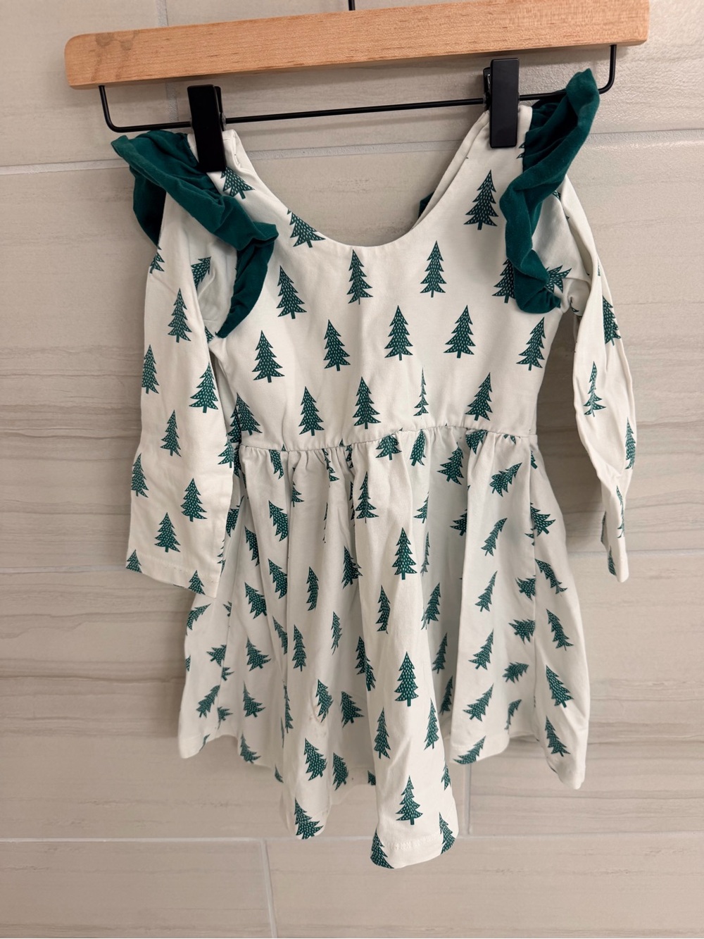 Monica & Andy Christmas Tree Dress